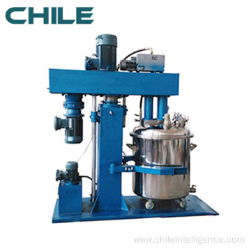 Double shaft butterfly mixer paint mixing making machine